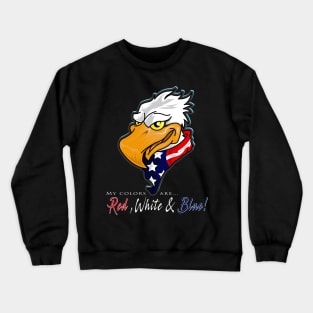 My colors...Red, White & Blue Crewneck Sweatshirt